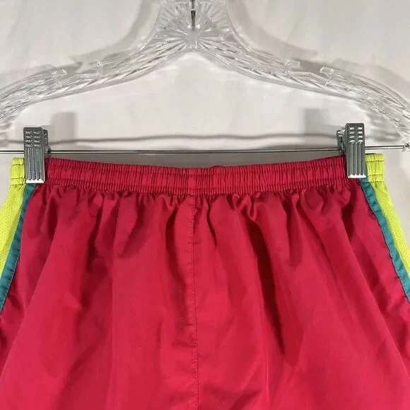 Nike Running Shorts Women's Medium Pink Pull On Drawstring Lined Dri-Fit - Picture 2 of 8